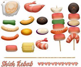 各种烤串图片,各种烤串图片 简笔画